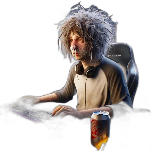creature, hair, robot, bottle, concept art, photorealistic, fantasy art, cyberpunk transparent PNG cut-out