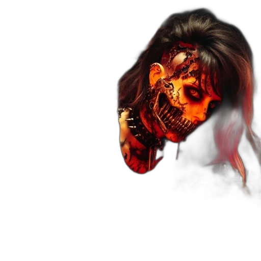 mask, face, creature, photorealistic, concept art, 3d render, fantasy art, individual transparent PNG cut-out