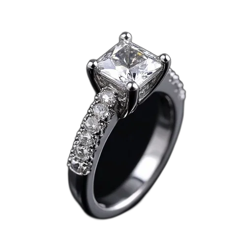 jewelry, crown, close-up, image, diamond, engagement, ring, large transparent PNG cut-out
