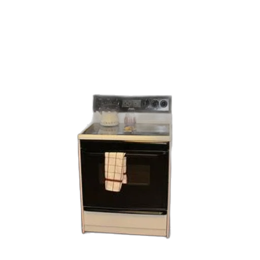 furniture, jewelry, 3d render, golden, earth tones, kitchen, wooden, cabinets transparent PNG cut-out