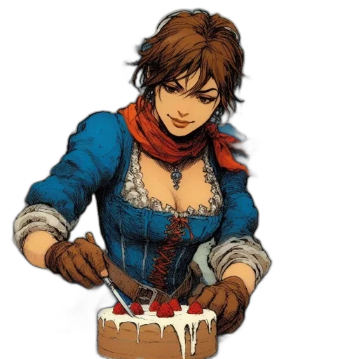 food, weapon, face, jewelry, concept art, pixel art, fantasy art, comic book art transparent PNG cut-out