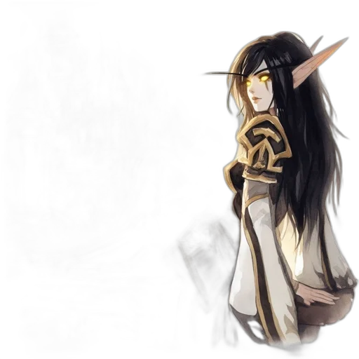 dragon, staff, sword, mask, fantasy art, concept art, watercolor, anime transparent PNG cut-out