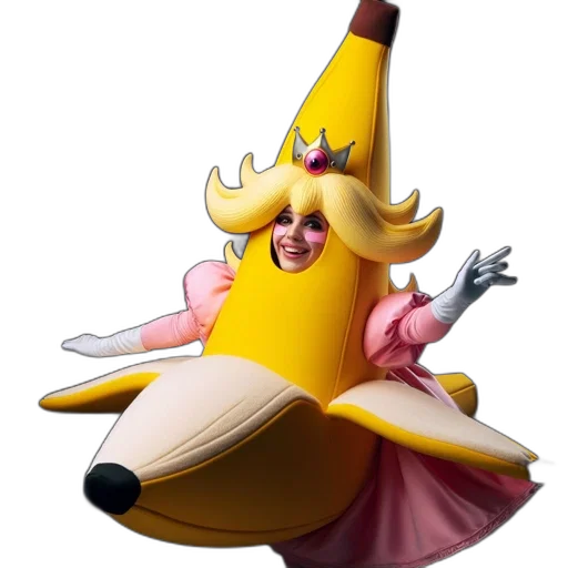 hat, crown, staff, dress transparent PNG cut-out