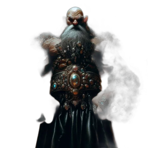 creature, mask, staff, face, concept art, fantasy art, comic book art, 3d render transparent PNG cut-out