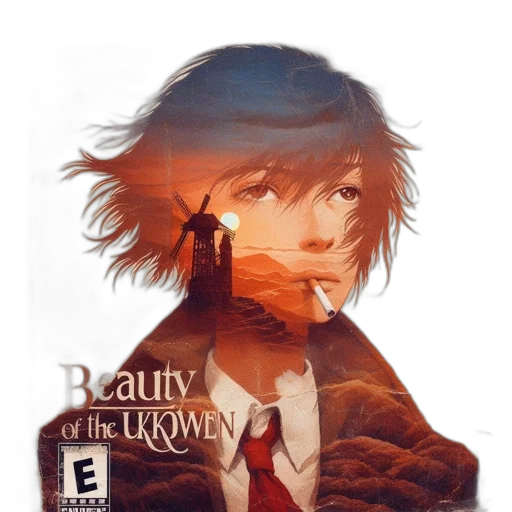 face, jacket, crown, hair, concept art, fantasy art, comic book art, anime transparent PNG cut-out