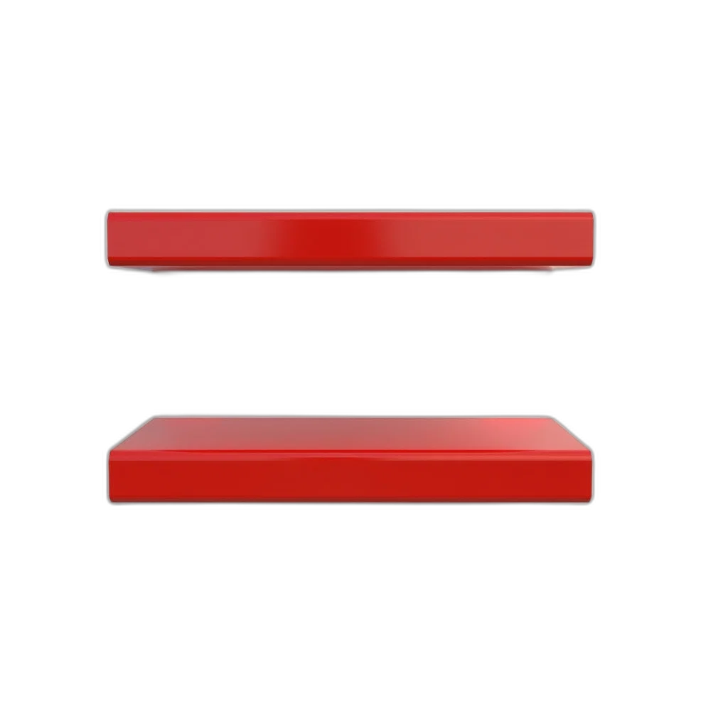 jewelry, furniture, crown, staff, 3d render, red, glossy, polished transparent PNG cut-out