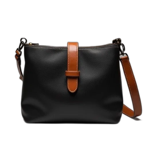 black, clutch, case, brown transparent PNG cut-out