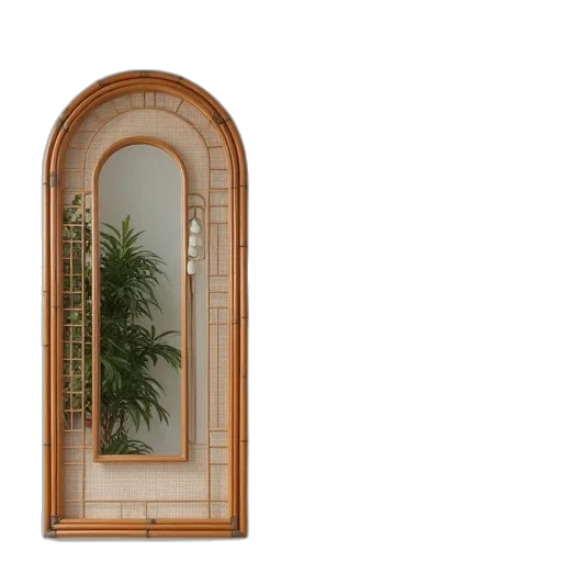 furniture, 3d render, photorealistic, earth tones transparent PNG cut-out