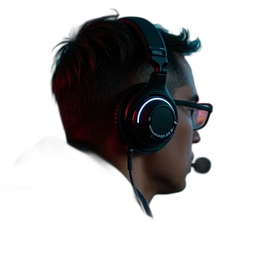 staff, face, mask, robot, cyberpunk, concept art, 3d render, photorealistic transparent PNG cut-out