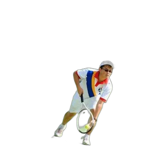 staff, 3d render, photorealistic, oil painting, pixel art, tennis, player, white transparent PNG cut-out