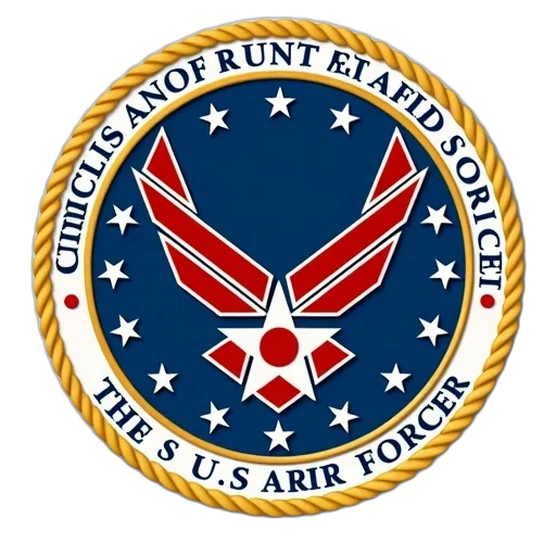 staff, air, force, insignias, including, usmc, emblems transparent PNG cut-out