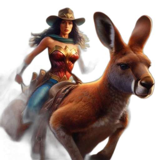 animal, fantasy art, concept art, comic book art, photorealistic, fire, woman, dressed transparent PNG cut-out