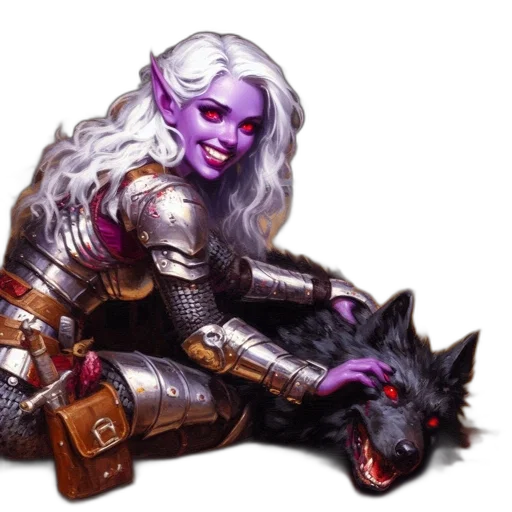 fantasy art, concept art, pixel art, comic book art transparent PNG cut-out