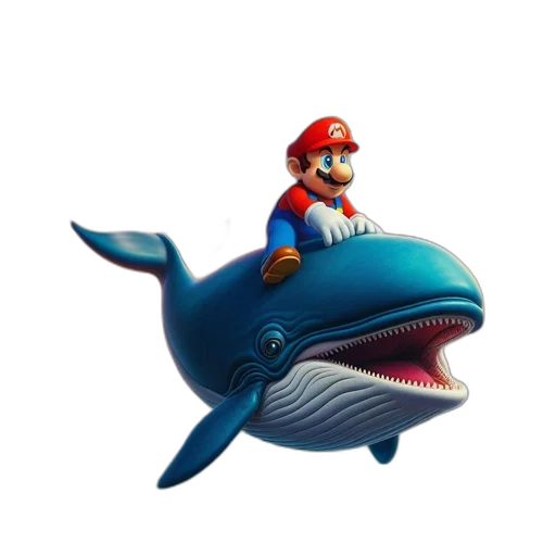 animal, creature, hat, car, 3d render, concept art, pixel art, photorealistic transparent PNG cut-out