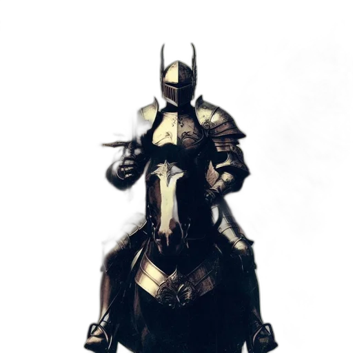 sword, mask, weapon, robot, concept art, fantasy art, 3d render, comic book art transparent PNG cut-out