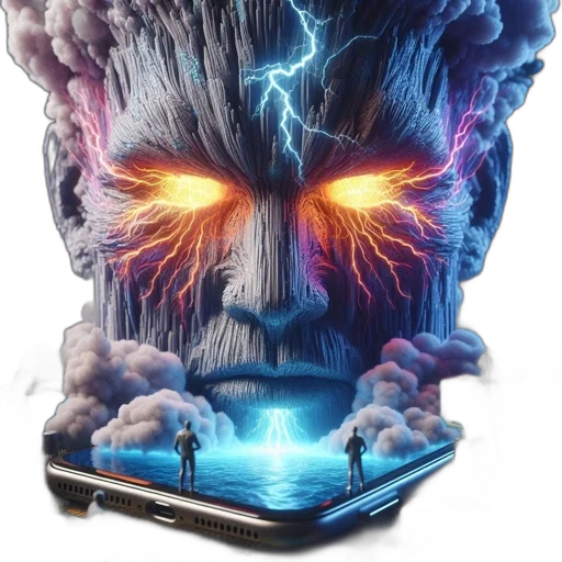 face, robot, jacket, creature, cyberpunk, concept art, fantasy art, pixel art transparent PNG cut-out