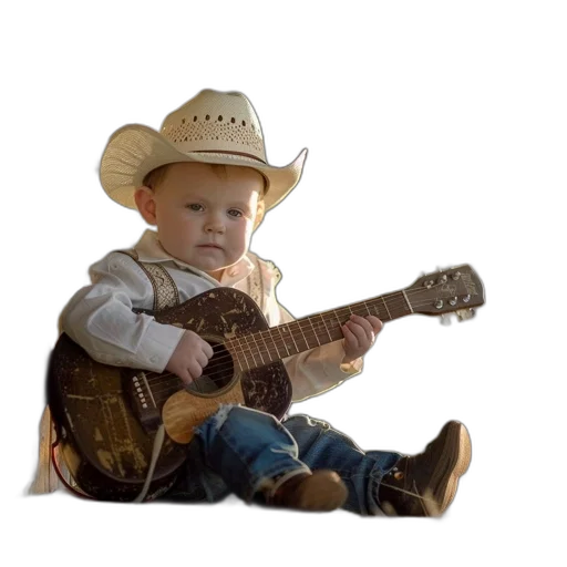hat, animal, photorealistic, oil painting, 3d render, young, boy, white transparent PNG cut-out