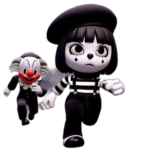 creature, staff, animal, concept art, 3d render, pixel art, cartoon, monochrome transparent PNG cut-out