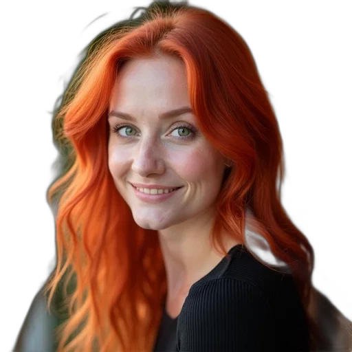 face, hair, jacket, staff, photorealistic, cartoon, oil painting, concept art transparent PNG cut-out