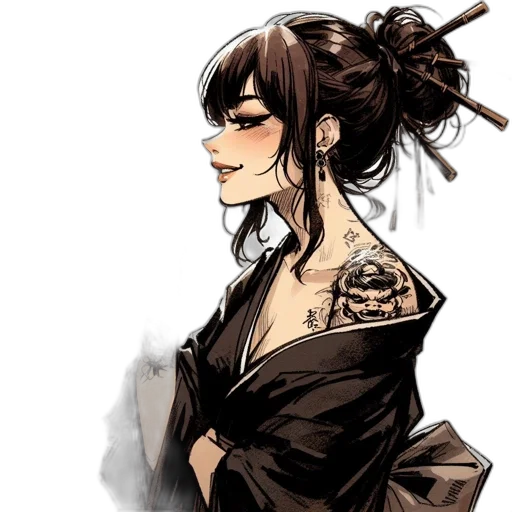 staff, dress, face, jewelry, fantasy art, concept art, anime, photorealistic transparent PNG cut-out