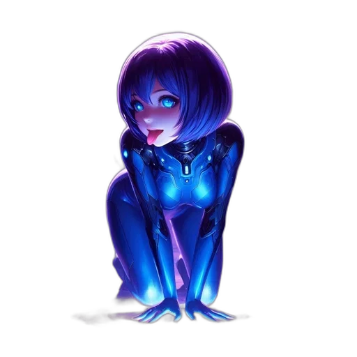 robot, jewelry, creature, staff, concept art, cyberpunk, fantasy art, pixel art transparent PNG cut-out