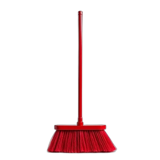 staff, umbrella, weapon, hat, 3d render, red, push, broom transparent PNG cut-out