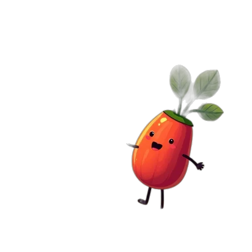 food, creature, animal, robot, concept art, 3d render, pixel art, watercolor transparent PNG cut-out