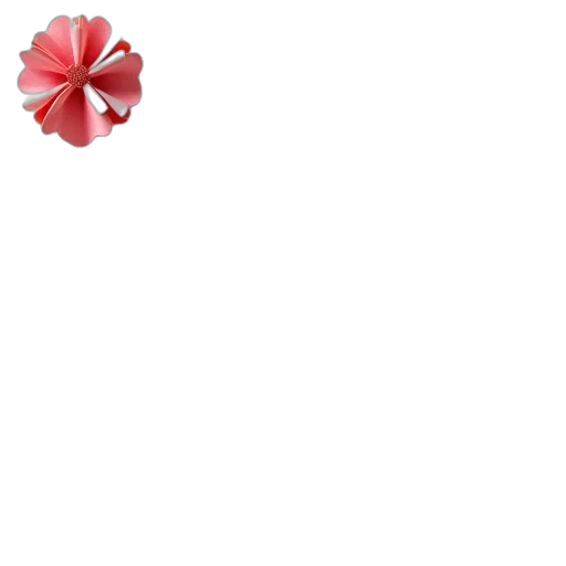 flower, umbrella, staff, weapon, 3d render, photorealistic, pixel art, red transparent PNG cut-out