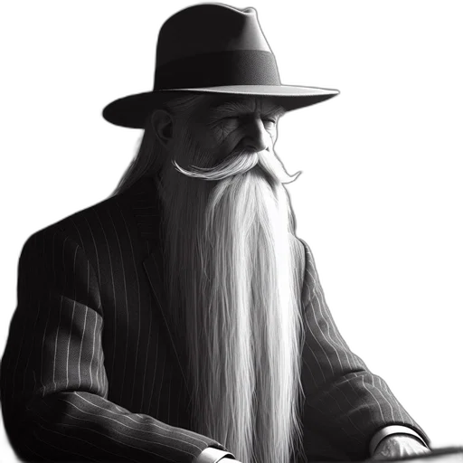 hat, hair, staff, face, fantasy art, concept art, pixel art, cartoon transparent PNG cut-out