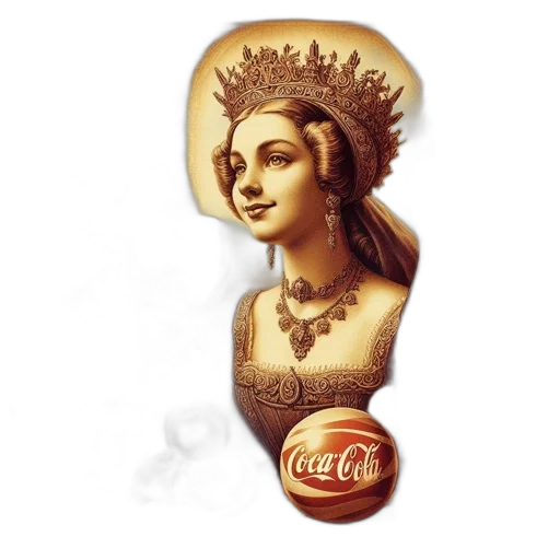 jewelry, bottle, crown, photorealistic, 3d render, oil painting, fantasy art, artwork transparent PNG cut-out