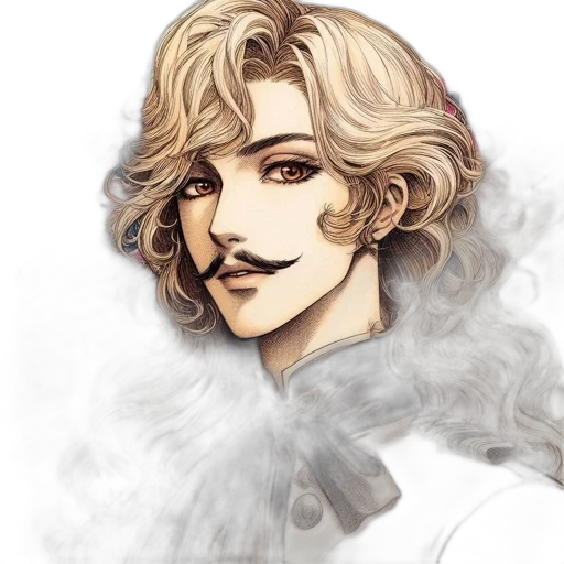 face, mask, fantasy art, watercolor, photorealistic, anime, monochrome, portrait transparent PNG cut-out