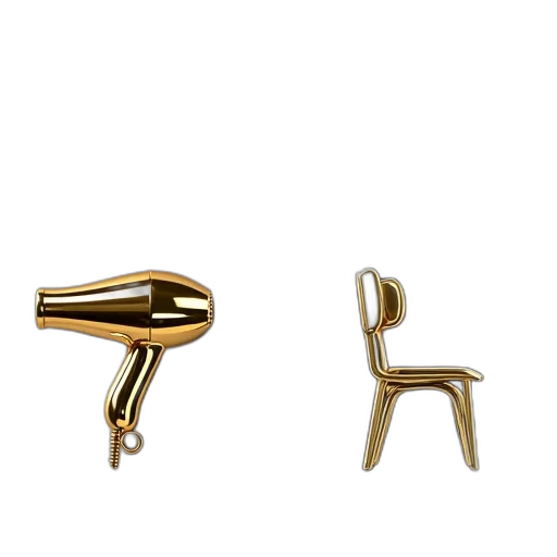 furniture, jewelry, 3d render, second, image, stylized, version, first transparent PNG cut-out