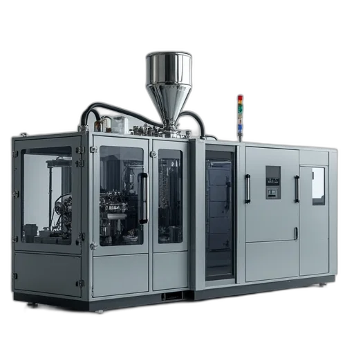 robot, 3d render, small, injection, machine, large, output, 1000 transparent PNG cut-out