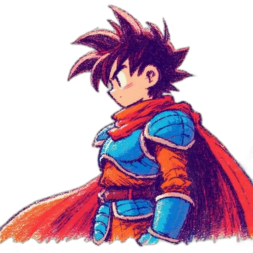 dragon, sword, jacket, weapon, concept art, pixel art, watercolor, comic book art transparent PNG cut-out