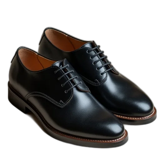 shoes, photorealistic, 3d render, mens transparent PNG cut-out