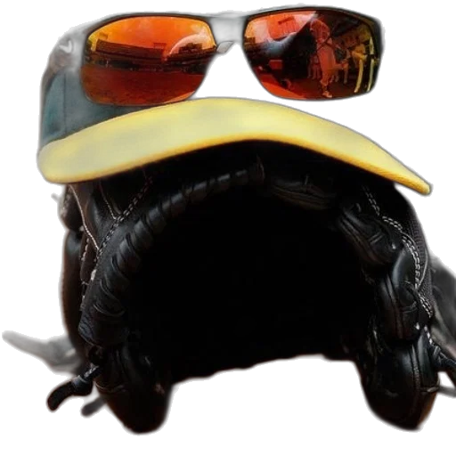 mask, creature, hat, animal, 3d render, concept art, photorealistic, baseball transparent PNG cut-out