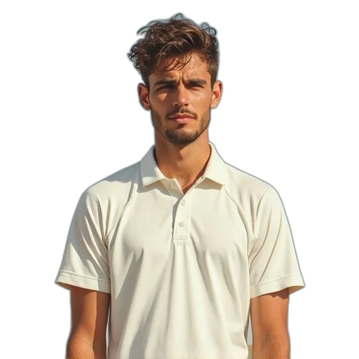 staff, jacket, face, hair transparent PNG cut-out