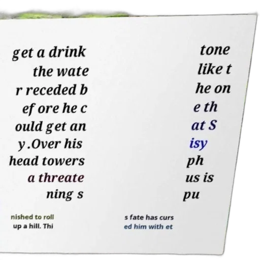 text-based, image, quote, about, sisyphus, punishment, stating, cursed transparent PNG cut-out