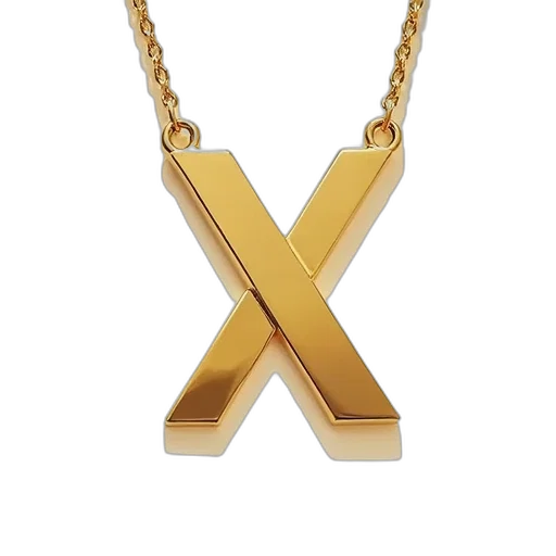jewelry, 3d render, golden, pendant, 14k, yellow, gold transparent PNG cut-out
