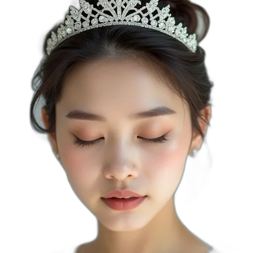 crown, jewelry, face, mask, photorealistic, oil painting, 3d render, fantasy art transparent PNG cut-out