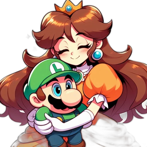 crown, pixel art, concept art, watercolor, cartoon, green, two, animated transparent PNG cut-out
