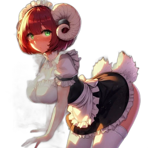 dress, staff, creature, robot, concept art, anime, pixel art, fantasy art transparent PNG cut-out