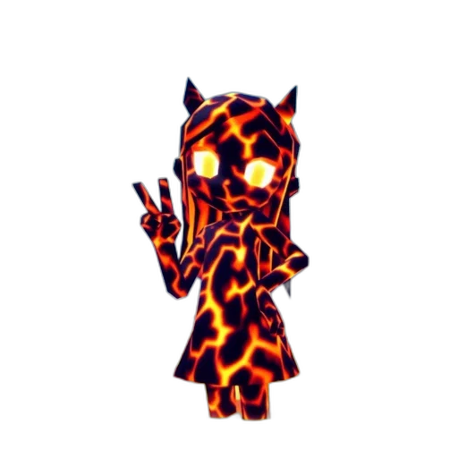 creature, mask, animal, staff, pixel art, 3d render, concept art, fantasy art transparent PNG cut-out