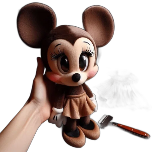 mask, staff, weapon, animal, 3d render, photorealistic, cartoon, concept art transparent PNG cut-out
