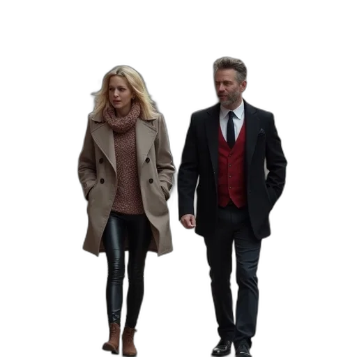 jacket, concept art, 3d render, snow transparent PNG cut-out