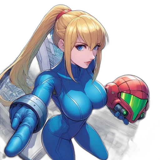 robot, weapon, dragon, anime, pixel art, concept art, fantasy art, blue transparent PNG cut-out