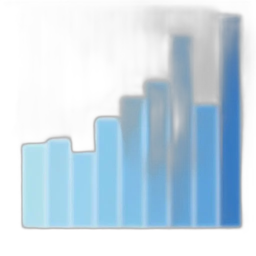 blue, bar, graph, showing, highest, daily, maximum, temperatures transparent PNG cut-out