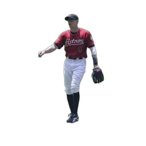 staff, animal, creature, 3d render, photorealistic, pixel art, baseball, player transparent PNG cut-out