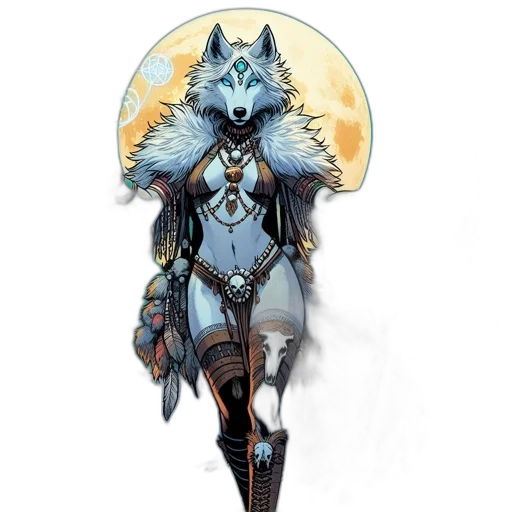 staff, mask, concept art, fantasy art, comic book art, pixel art, blue, monochrome transparent PNG cut-out