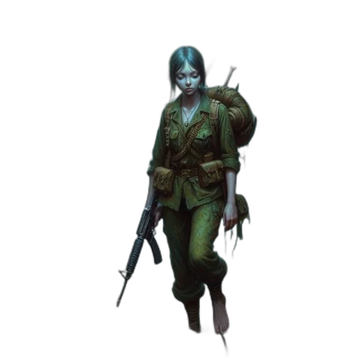 weapon, staff, creature, mask, concept art, fantasy art, pixel art, comic book art transparent PNG cut-out